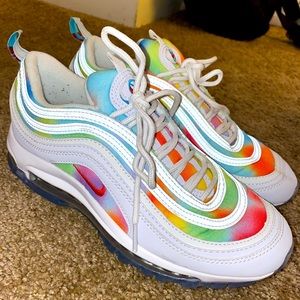 AirMax 97 rainbow sneakers